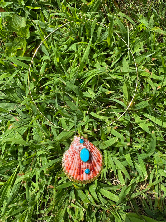 Coral Shell Necklace